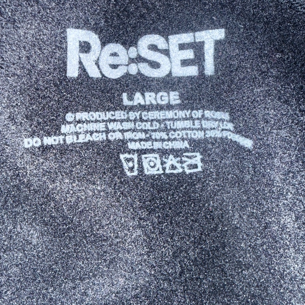 Re:Set Black Hoodie for Men - Picture 2 of 6